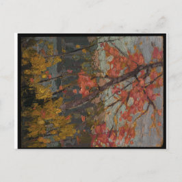 美しいカナダの荒野シーンTom Thompson ポストカード