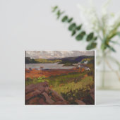 美しいカナダの風景トム·トンプソン·アーティスト ポストカード (スタンド正面)