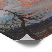 美しいカナダトムソンアルゴンキン ポスター (角)