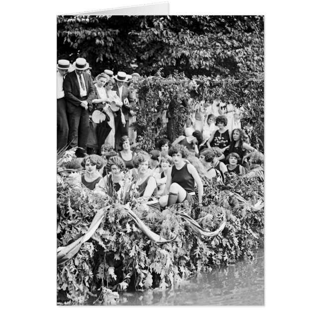 美しいカヌーGirls 1924年 (正面)