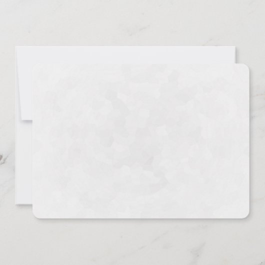 美しいカラスを木の枝に結婚! 招待状 (裏面)