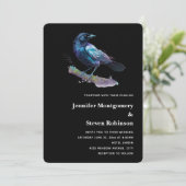 美しいカラスを木の枝に結婚! 招待状 (スタンド正面)