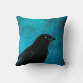 美しいカラス クッション (裏面)
