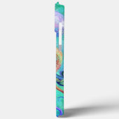 美しいカラタコ水中絵画生物 Case-Mate iPhoneケース (裏面 / 左)