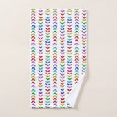 美しいカラフルと離れのバスルーム・タオル・セット バスタオルセット (ハンドタオル)