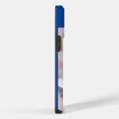 美しいカラフルなオウム iPhoneケース (右側面)