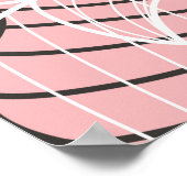 美しいカラフルな抽象的なシームレスパターン。裏 ポスター (角)