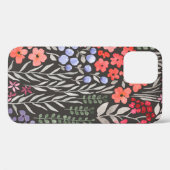 美しいカラフルの花の継ぎ目のない模様 Case-Mate iPhoneケース (裏面 (横))