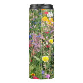 美しいカラフルの野生の草地 タンブラー (裏面)