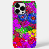 美しいカラフルアメージングフローラルパターンデザイン Case-Mate iPhoneケース (裏面)