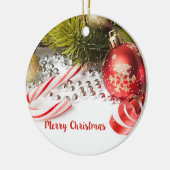 美しいカラフルクリスマス セラミックオーナメント (左)