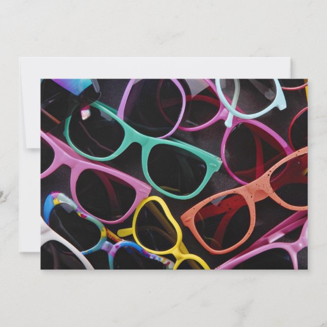 美しいカラフルサングラス (正面)