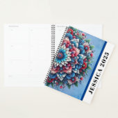 美しいカラフルスピリチュアルシックマンダラモダン プランナー手帳 (ディスプレー)