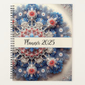 美しいカラフルスピリチュアルシックヴィンテージ プランナー手帳 (正面)