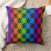 美しいカラフルチェックプライド装飾グレードA クッション (ブランケット)