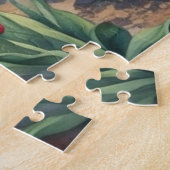 美しいカラフルチューリップフィールド ジグソーパズル (側面)