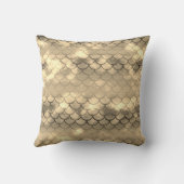 美しいカラフルマーメイドモチーフ装飾用クッション クッション (裏面)