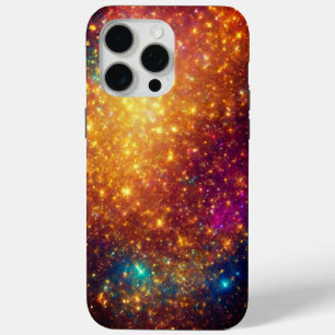 美しいカラフル光のパターン iPhone 15 PRO MAXケース