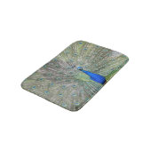 美しいカラフル孔雀をテーマにした鳥 バスマット (アングル)