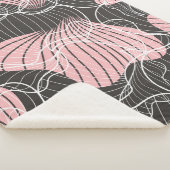 美しいカラフル抽象芸術のシームレスなパターン。裏面 シェルパブランケット (3/4)