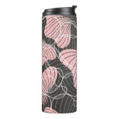 美しいカラフル抽象芸術のシームレスなパターン。裏面 タンブラー (回転左)