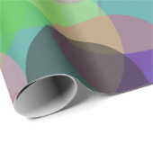 美しいカラフル抽象芸術 ラッピングペーパー (ロールコーナー)