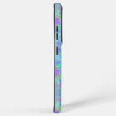 美しいカラフル抽象芸術 SAMSUNG GALAXYケース (右側面)