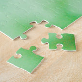 美しいカラフル明るい赤紫色花 ジグソーパズル (側面)