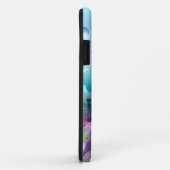 美しいカラフル水の色の(ばちゃばちゃ)跳ねる音楽ノート Case-Mate iPhoneケース (裏面/右)