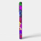 美しいカラフル素晴らしい花のパターンデザインa Case-Mate iPhoneケース (裏面 / 左)