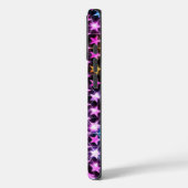 美しいカラフル紫の輝く星 Case-Mate iPhoneケース (裏面 / 左)