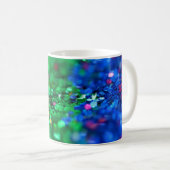 美しいカラフル結晶 コーヒーマグカップ (正面右)