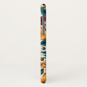 美しいカラフル鮮やか春花柄 Case-Mate iPhoneケース (裏面/左)