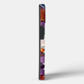 美しいカラフル3D花ダイヤモンドフレームカスタム Case-Mate iPhoneケース (裏面 / 右)