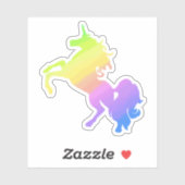 美しいカラフル シール (シート)