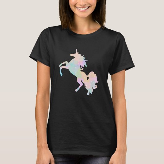 美しいカラフル Tシャツ (正面)