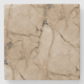 美しいカラメルの大理石の石のコースター ストーンコースター (正面)