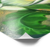 美しいカラユリ花 – ミニアートスケッチ フォトプリント            (角)