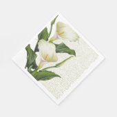 美しいカラユリ スタンダードランチョンナプキン (角)