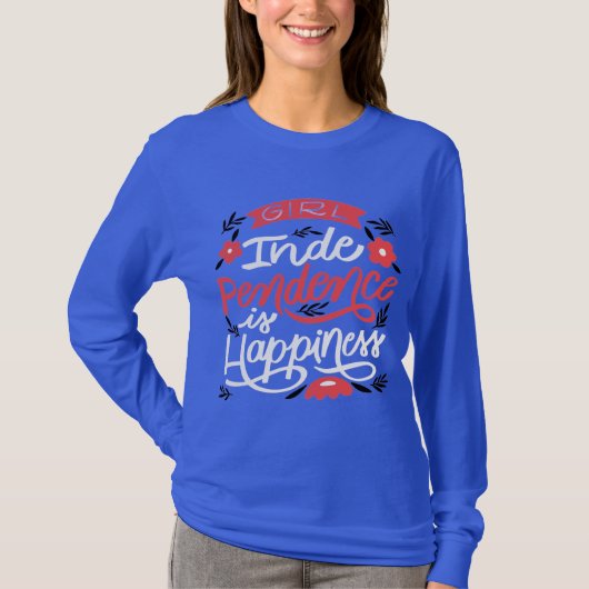 美しいカラーのTシャツデザイン Tシャツ (正面)