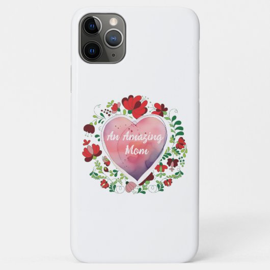 美しいカリグラフィーのお母さんへ 感謝の気持ちを込めて Case-Mate iPhoneケース (裏面)