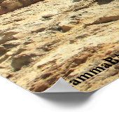 美しいカリコ幽霊の町のポスター！ ポスター (角)