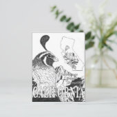 美しいカリフォルニアの挨拶 ポストカード (スタンド正面)