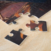 美しいカリフォルニアウズルバードワイルドライフ自然 ジグソーパズル (側面)