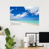 美しいカリブのビーチ ポスター (ホームオフィス)