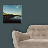 美しいカレカレビーチショア写真 ポスター