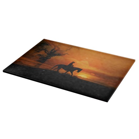 美しいカントリーウエスタンカットボード カッティングボード (角)