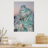 美しいカーニバル衣装，ヴェネツィア ポスター (キッチン)