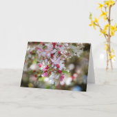 美しいカ空白のード カード (黄色い花)