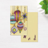 美しいガラスカラフルクリスマスオーナメント (デスク)